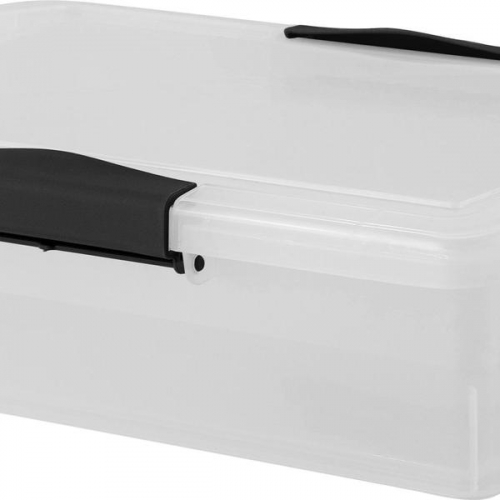 Ящик для хранения с защелками и ручкой 7л 35*23,5*14,8см 