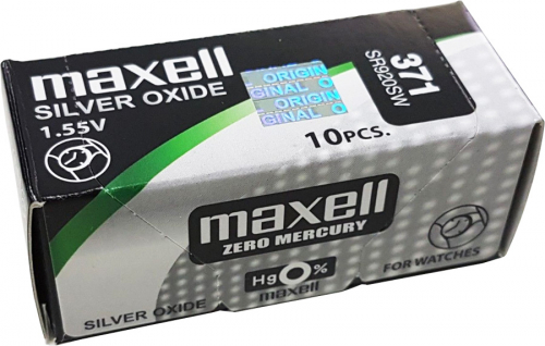 Батарейка Maxell SR920SW 371 (1/10)
