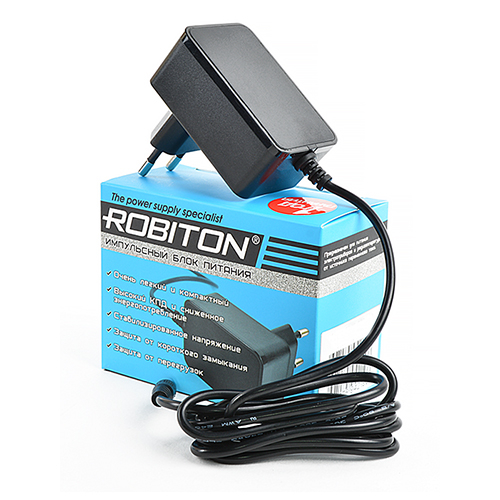 Блок питания Robiton IR12-1500S 12V 1500mA, разъем 5,5х2,5