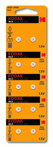 Батарейка Kodak AG 6 LR920 BL10 (10/100)