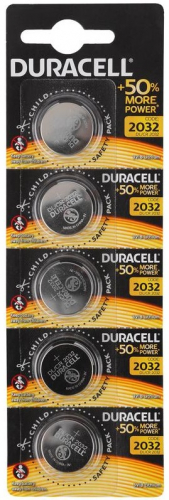 Батарейка Duracell CR2032 BL5 (5/20/200)