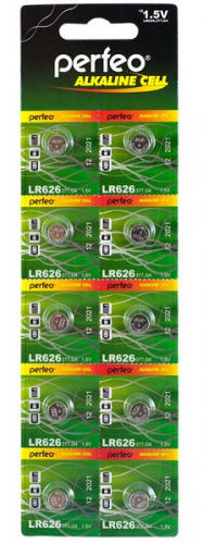 Батарейка Perfeo AG 4, LR 626 BL10 (10/200/3200)