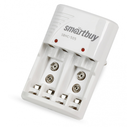 Зарядное устройство SmartBuy 505 (2-4 акк. AA/AAA, 2 акк. крона 9v) )