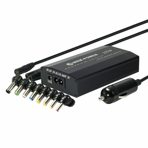 Сетевое зарядное MRM-Power 507 (150W,для ноутбуков, универс., набор переход.) от сети и авто