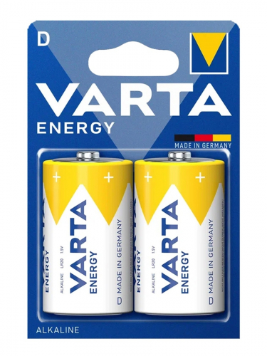 Батарейка Varta Energy 4120 LR20 BL2 (2/20/100)