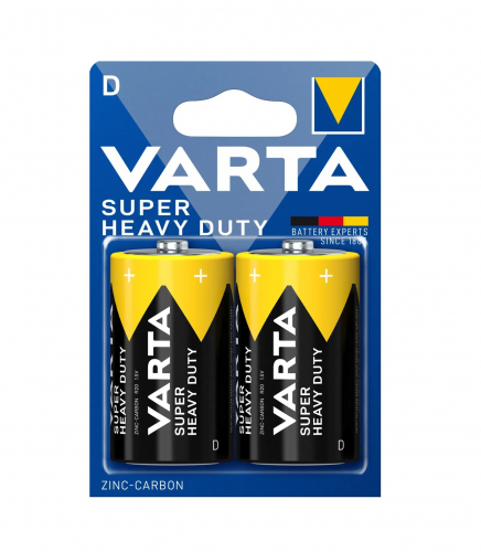 Батарейка Varta Super Life (2020) R20 BL2 (2/24/120)