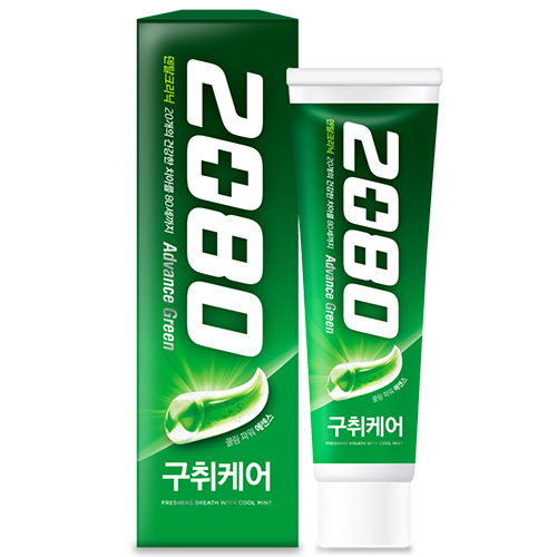 Зубная паста освежающая с экстрактом зеленого чая 2080 Signature Total Green, Aekyung 150 г