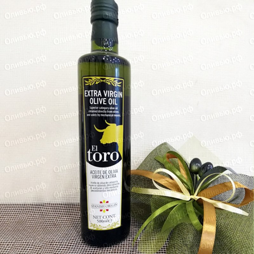 Масло оливковое EXTRA VIRGIN El Toro 500 мл Dorica