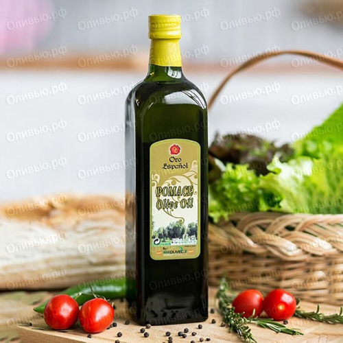 Масло оливковое рафинированное Pomace Olive Oil Oro Espanol 1 л Maraska