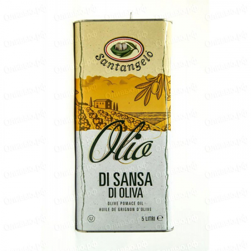 Масло оливковое рафинированное Pomace Olive Oil Santangelo 5 л