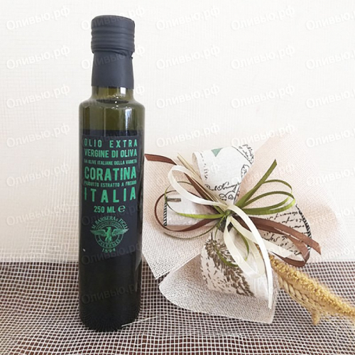 Масло оливковое EXTRA VIRGIN Monocultivar Coratina Barbera 250 мл