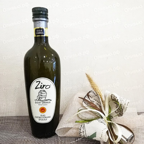 Масло оливковое EXTRA VIRGIN DOP Umbria Ziro Foi 500 мл