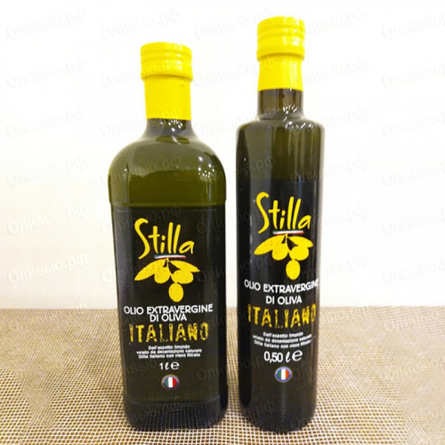 Масло оливковое EXTRA VIRGIN 100% Italian Stilla 1 л
