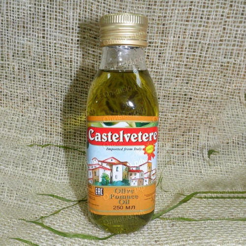Масло оливковое рафинированное Pomace Olive Oil Castelvetere 250 мл