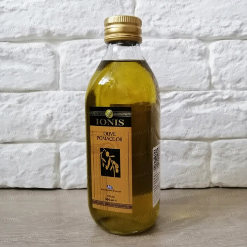 Масло оливковое рафинированное Pomace Olive Oil Ionis 500 мл