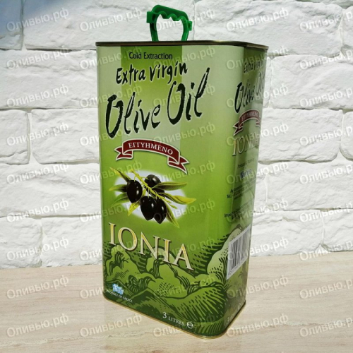 Масло оливковое EXTRA VIRGIN Ionia 3 л
