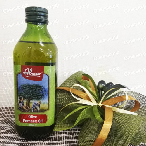 Масло оливковое рафинированное Pomace Olive Oil Abaco 500 мл