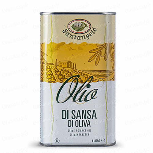 Масло оливковое рафинированное Pomace Olive Oil Santangelo 1 л ж/б