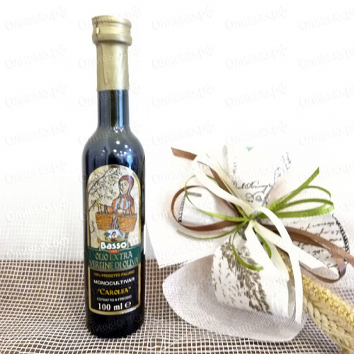 Масло оливковое EXTRA VIRGIN Monocultivar Carolea Basso 100 мл