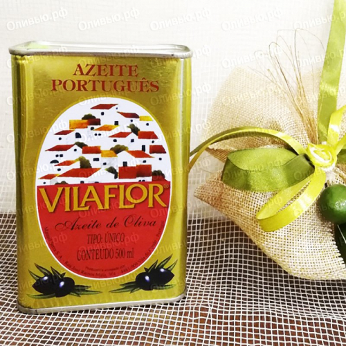 Масло оливковое Pure Olive Oil Vila Flor 500 мл ж/б