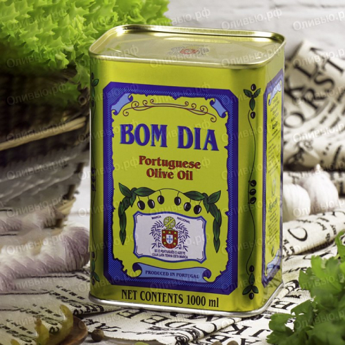 Масло оливковое Pure Olive Oil Bom Dia 1 л ж/б