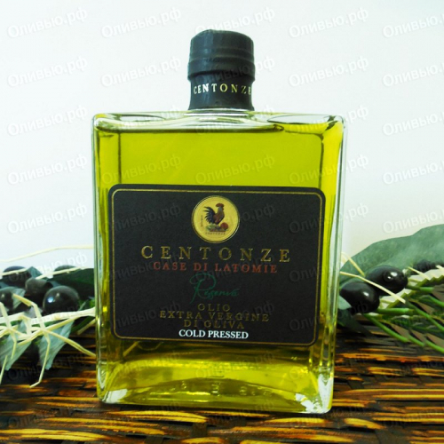 Масло оливковое EXTRA VIRGIN Case Di Latomie Centonze 500 мл Бесцветная бутылка Capri