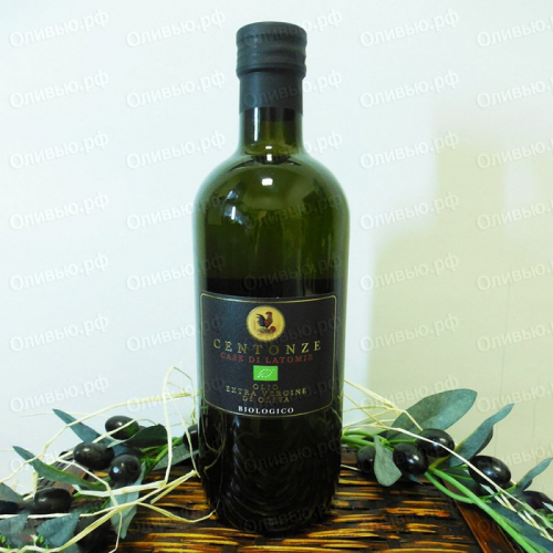 Масло оливковое EXTRA VIRGIN Organic Case Di Latomie Centonze 1 л Biolio