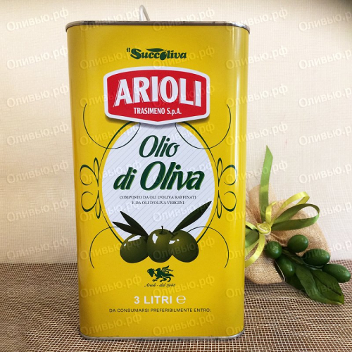 Масло оливковое Pure Olive Oil Trasimeno 3 л
