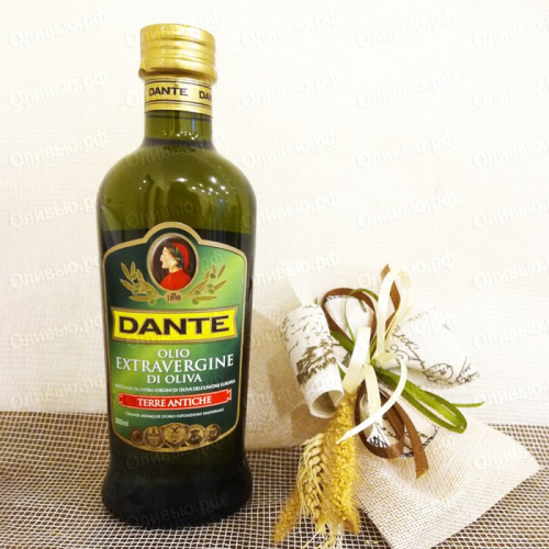 Масло оливковое EXTRA VIRGIN Terre Antiche Dante 500 мл