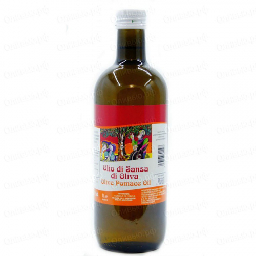 Масло оливковое рафинированное Pomace Olive Oil Carmela di Caro 1 л