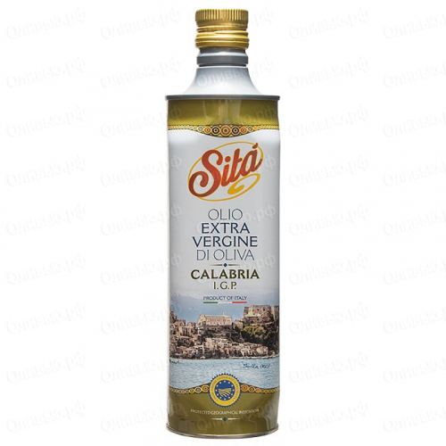 Масло оливковое EXTRA VIRGIN DOP Calabria Sita 750 мл ж/б