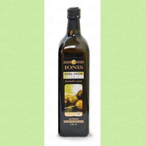 Масло оливковое EXTRA VIRGIN Односортное (Koroneiki) Ionis 1 л