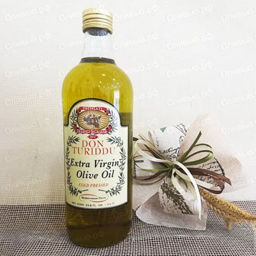 Масло оливковое EXTRA VIRGIN Don Turiddu Barbera 1 л
