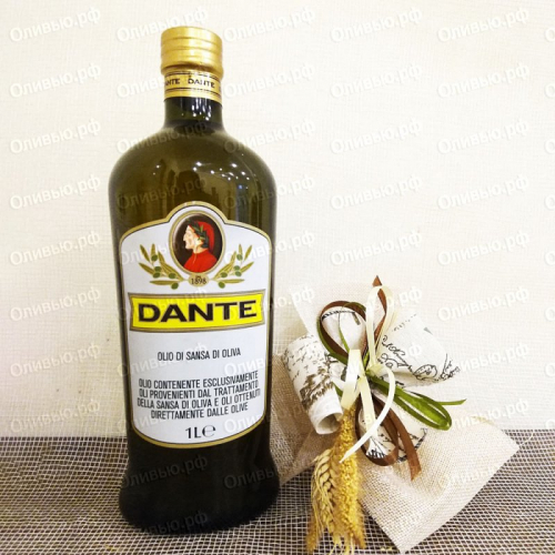 Масло оливковое рафинированное Pomace Olive Oil Dante 1 л