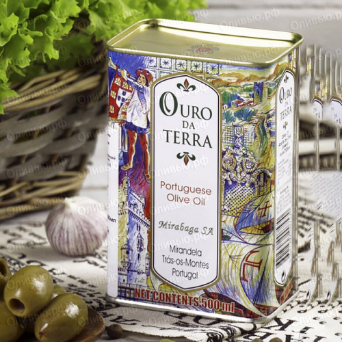 Масло оливковое Pure Olive Oil Ouro da Terra 500 мл ж/б
