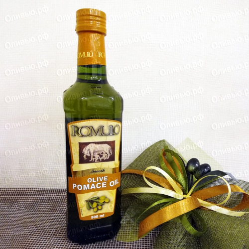 Масло оливковое рафинированное Pomace Olive Oil Romulo 500 мл