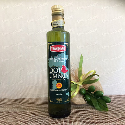 Масло оливковое EXTRA VIRGIN DOP Umbria Trasimeno 500 мл