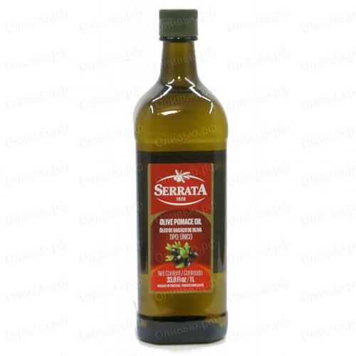 Масло оливковое рафинированное Pomace Olive Oil Premium Serrata 1 л