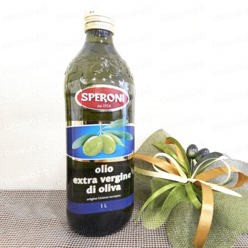 Масло оливковое EXTRA VIRGIN Speroni 1 л
