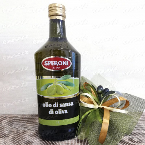 Масло оливковое рафинированное Pomace Olive Oil Speroni 500 мл