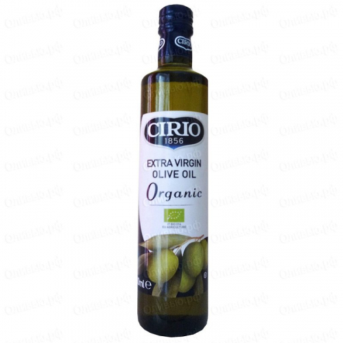 Масло оливковое EXTRA VIRGIN Organic Cirio 500 мл