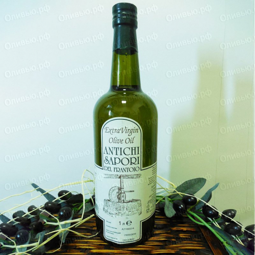 Масло оливковое EXTRA VIRGIN Нефильтрованное Antichi Sapori 1 л