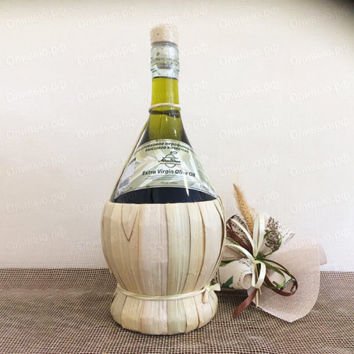 Масло оливковое EXTRA VIRGIN Mantuano 1,5 л Бутылка с плетеным дном