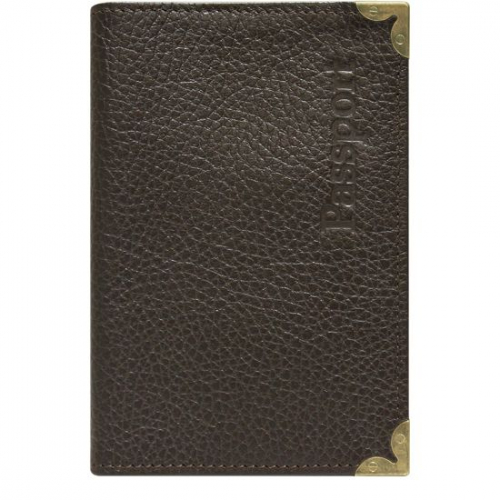 Обложка паспорта FB 4-22 коричневый