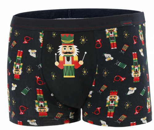 CORNETTE BOXERS HNY 007/64 Drum боксеры мужские новогодние