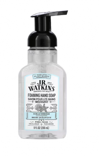 J R Watkins, Пенящееся мыло для рук, Ocean Breeze, 266 мл (9 жидк. Унций)
