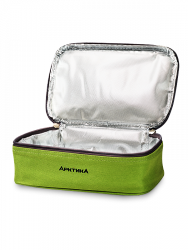 020-2000-2 Ланч-сумка с контейнерами , зелёная