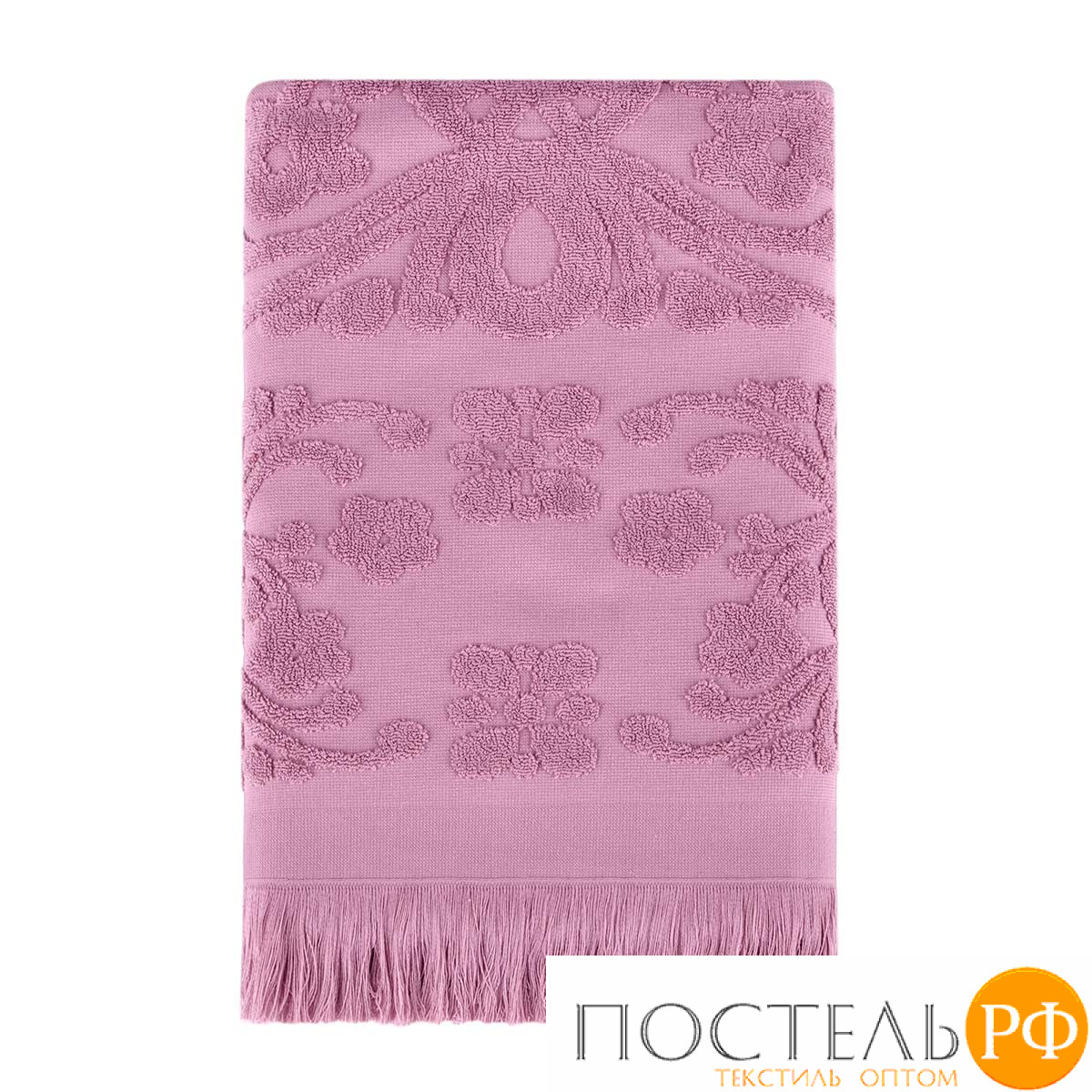 Полотенце Arya С Бахромой 70X140 Isabel Soft Сухая Роза
