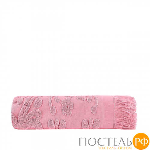 Полотенце Arya С Бахромой 50X90 Isabel Soft Коралловый