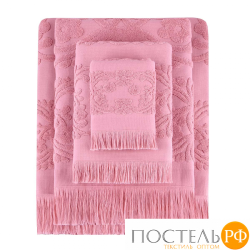 Полотенце Arya С Бахромой 50X90 Isabel Soft Коралловый